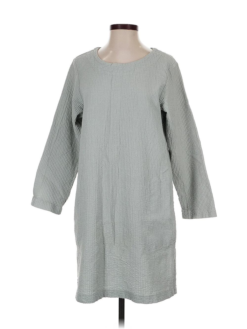 Prairie Underground Textured Long Sleeve Shirft Shirt Dress Size Small